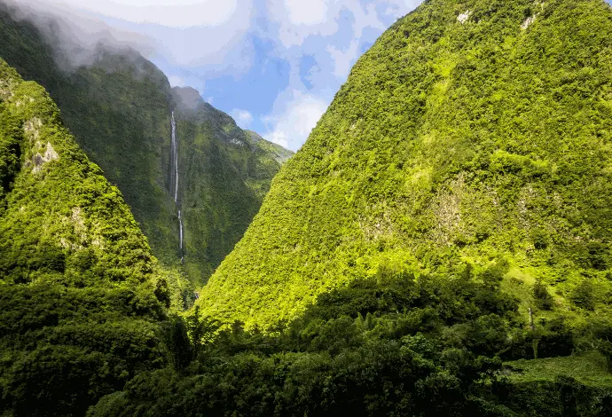 Photo d'un des cirques de La Réunion